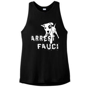 Arrest Fauci Apparel Ladies PosiCharge Tri-Blend Wicking Tank