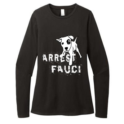 Arrest Fauci Apparel Womens CVC Long Sleeve Shirt