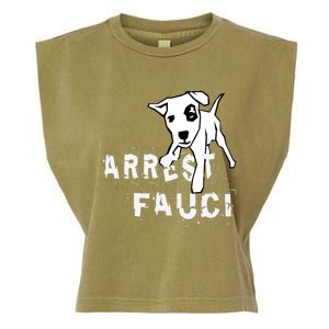 Arrest Fauci Apparel Garment-Dyed Women's Muscle Tee