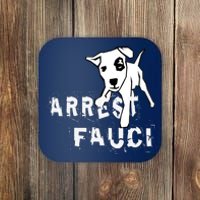 Arrest Fauci Apparel Coaster