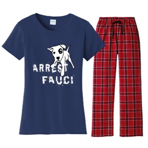 Arrest Fauci Apparel Women's Flannel Pajama Set