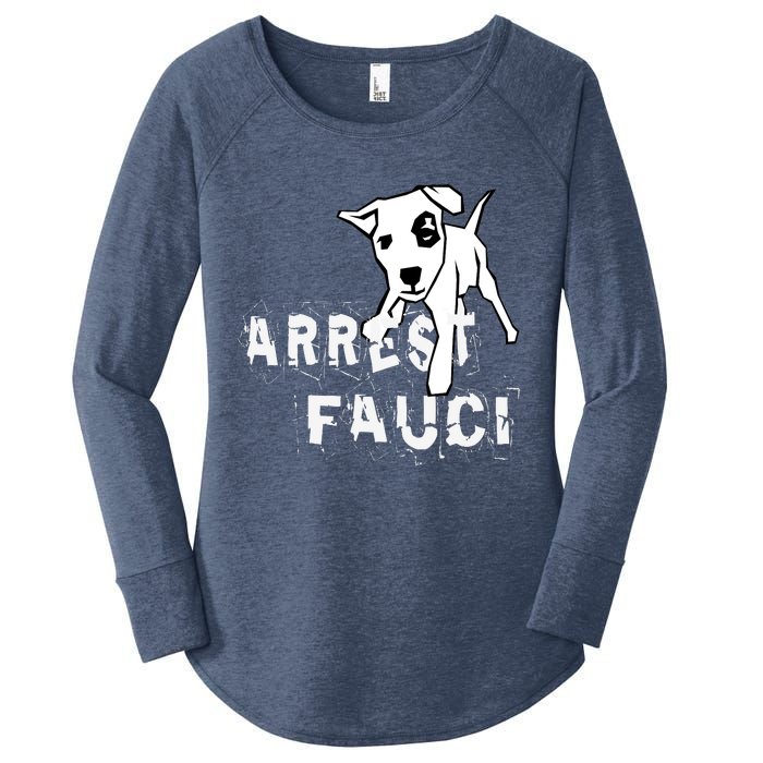 Arrest Fauci Apparel Women's Perfect Tri Tunic Long Sleeve Shirt