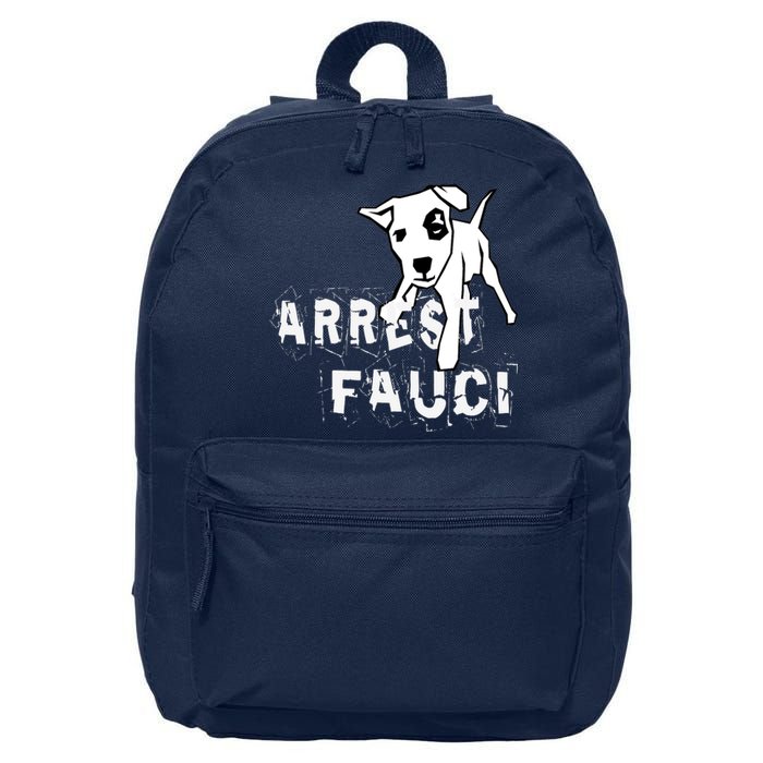 Arrest Fauci Apparel 16 in Basic Backpack