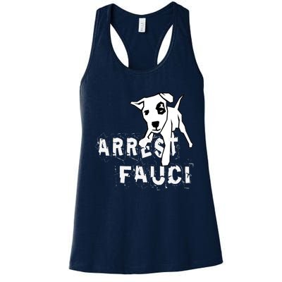 Arrest Fauci Apparel Women's Racerback Tank