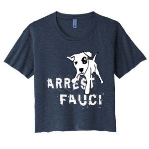 Arrest Fauci Apparel Women's Crop Top Tee