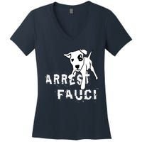 Arrest Fauci Apparel Women's V-Neck T-Shirt