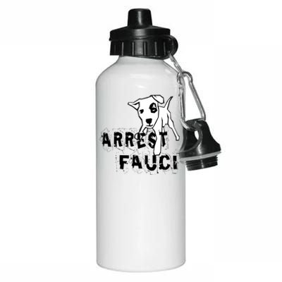 Arrest Fauci Apparel Aluminum Water Bottle