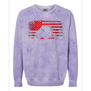 American Football Apparel Football Colorblast Crewneck Sweatshirt