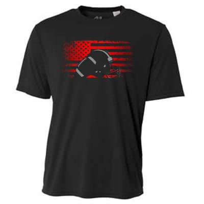 American Football Apparel Football Cooling Performance Crew T-Shirt