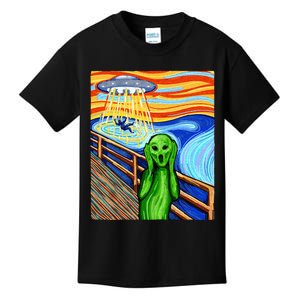 Alien Funny Alien Alien Lover UFO Kids T-Shirt