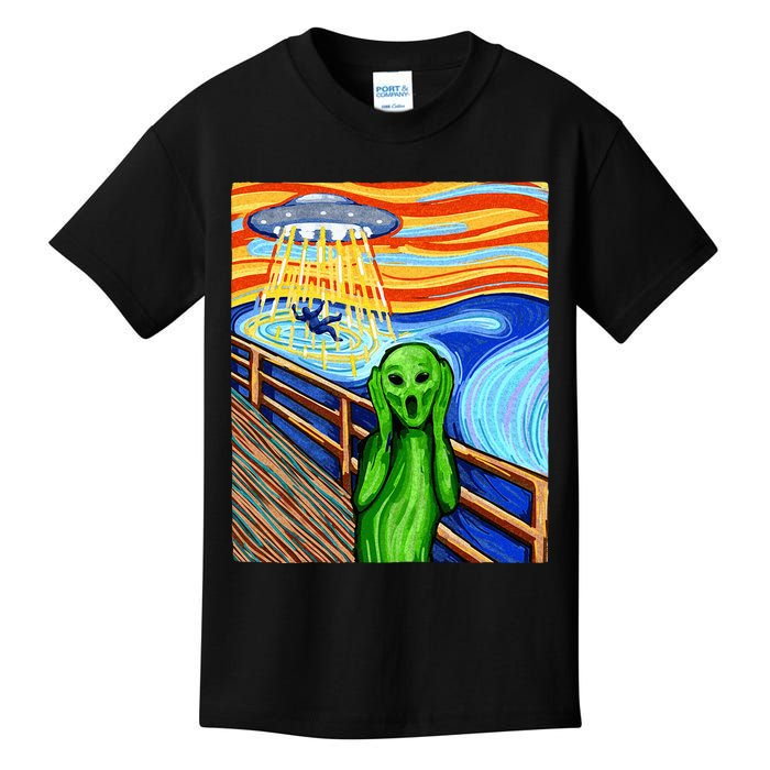 Alien Funny Alien Alien Lover UFO Kids T-Shirt