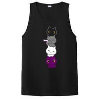 Asexuality Flag Animal Cat Ace Pride Demisexual Gift Asexual PosiCharge Competitor Tank