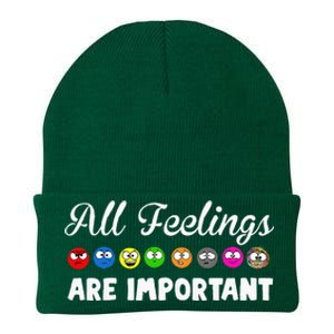 All Feelings Are Important Knit Cap Winter Beanie