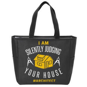 Architect Funny Architecture Quote Joke Architect Gift Zip Tote Bag