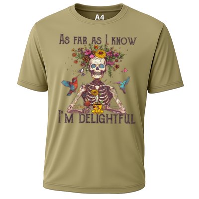 As far as I know Im Delightful Skeleton Floral Cooling Performance Crew T-Shirt