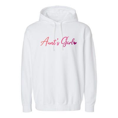 Aunts From Aunt To Niece Gift Garment-Dyed Fleece Hoodie