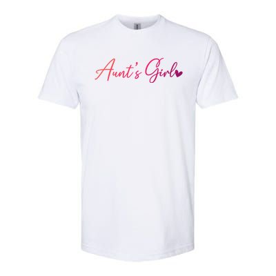 Aunts From Aunt To Niece Gift Softstyle® CVC T-Shirt