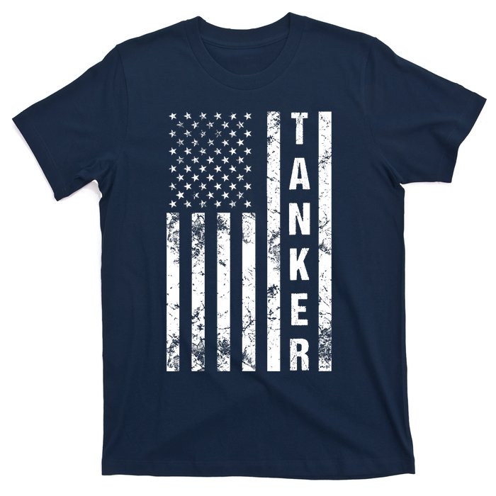 American Flag Army Tanker T-Shirt