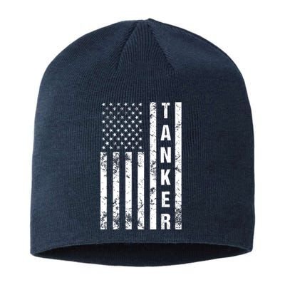 American Flag Army Tanker Sustainable Beanie