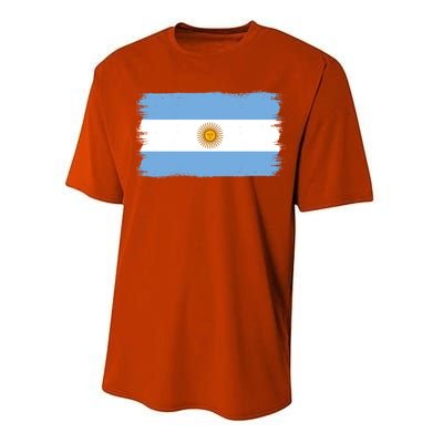 Argentinian Flag Argentina Gift Performance Sprint T-Shirt