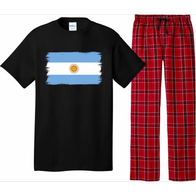 Argentinian Flag Argentina Gift Pajama Set