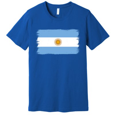 Argentinian Flag Argentina Gift Premium T-Shirt