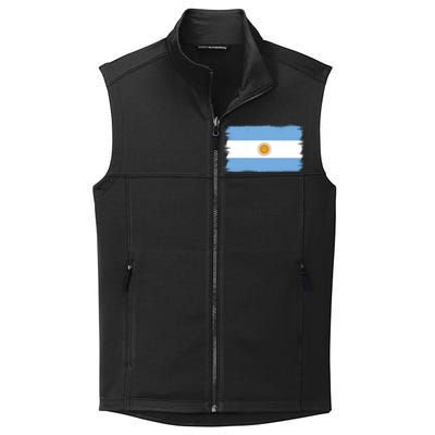 Argentinian Flag Argentina Gift Collective Smooth Fleece Vest