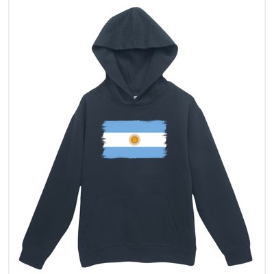 Argentinian Flag Argentina Gift Urban Pullover Hoodie