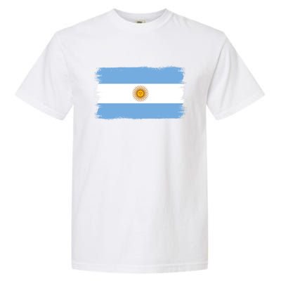 Argentinian Flag Argentina Gift Garment-Dyed Heavyweight T-Shirt