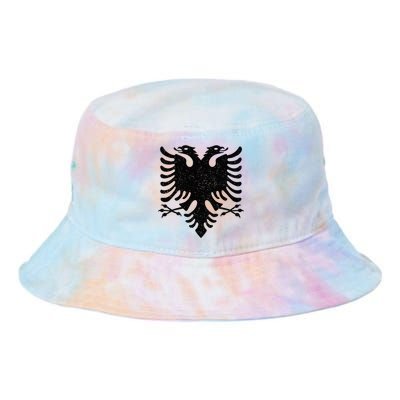 Albania Flag Albanian Doubleheaded Eagle Tie Dye Newport Bucket Hat