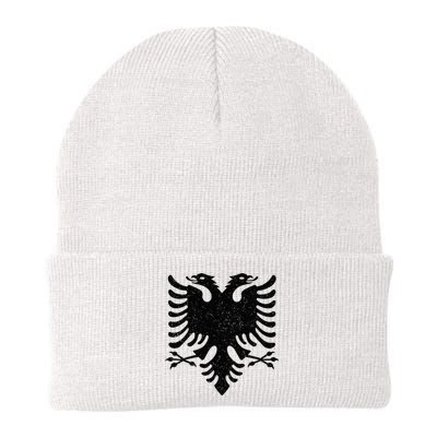 Albania Flag Albanian Doubleheaded Eagle Knit Cap Winter Beanie