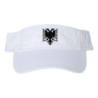 Albania Flag Albanian Doubleheaded Eagle Valucap Bio-Washed Visor