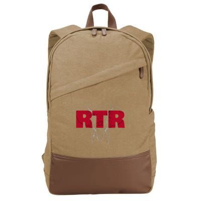 Alabama Football Athletics Elephant RTR Tailgate Cotton Canvas Backpack