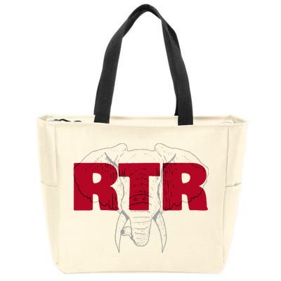 Alabama Football Athletics Elephant RTR Tailgate Zip Tote Bag