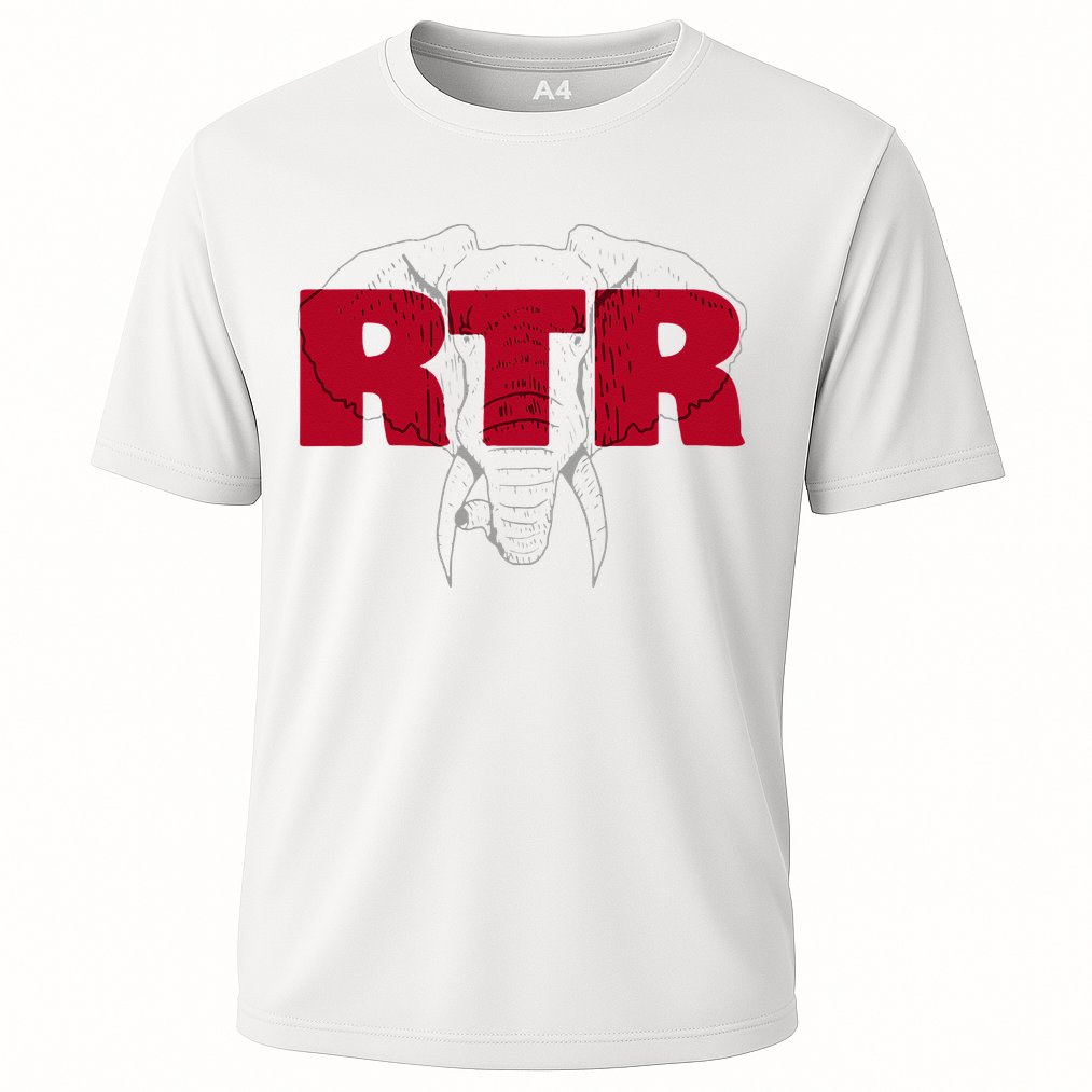 Alabama Football Athletics Elephant RTR Tailgate Performance Shirt