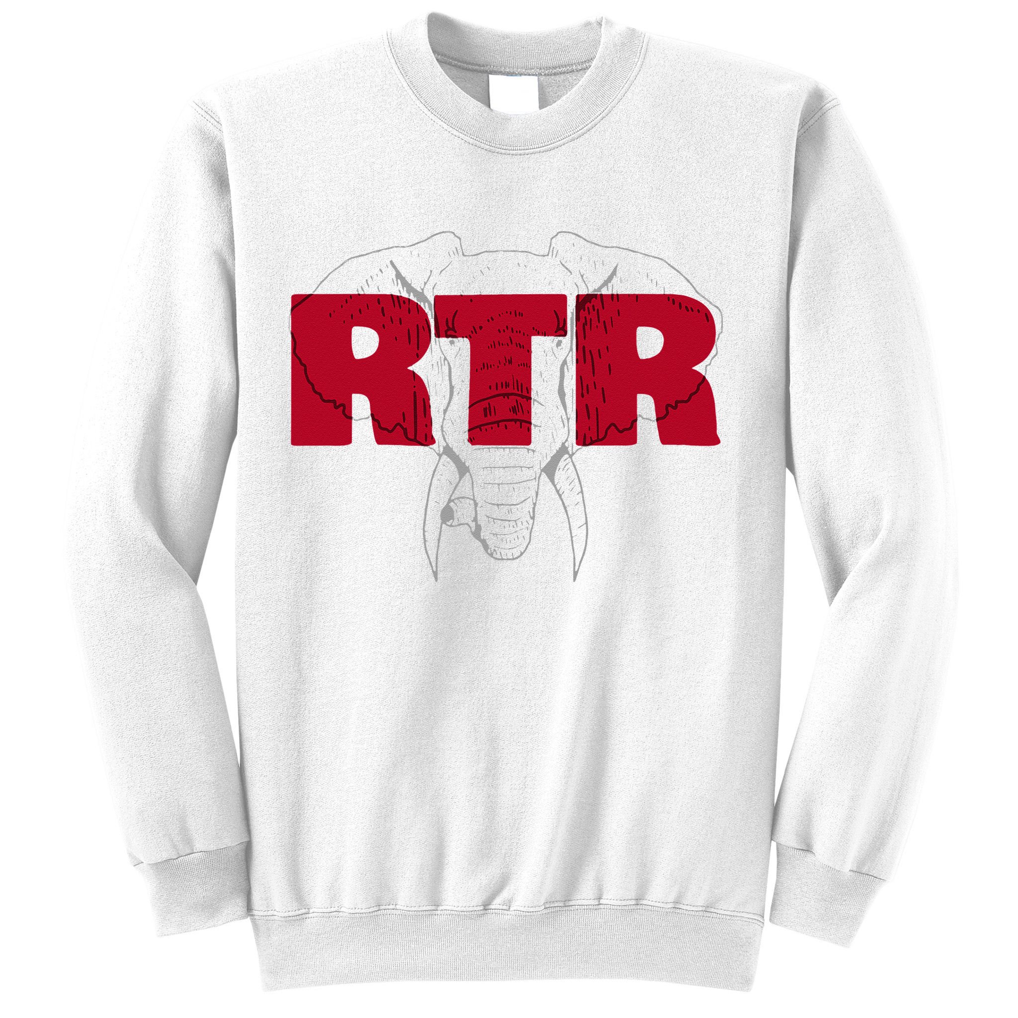 Alabama Football Athletics Elephant RTR Tailgate Sweatshirt