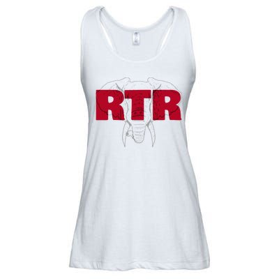 Alabama Football Athletics Elephant RTR Tailgate Ladies Essential Flowy Tank