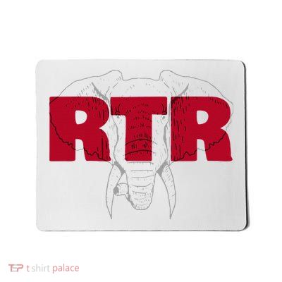 Alabama Football Athletics Elephant RTR Tailgate Mousepad