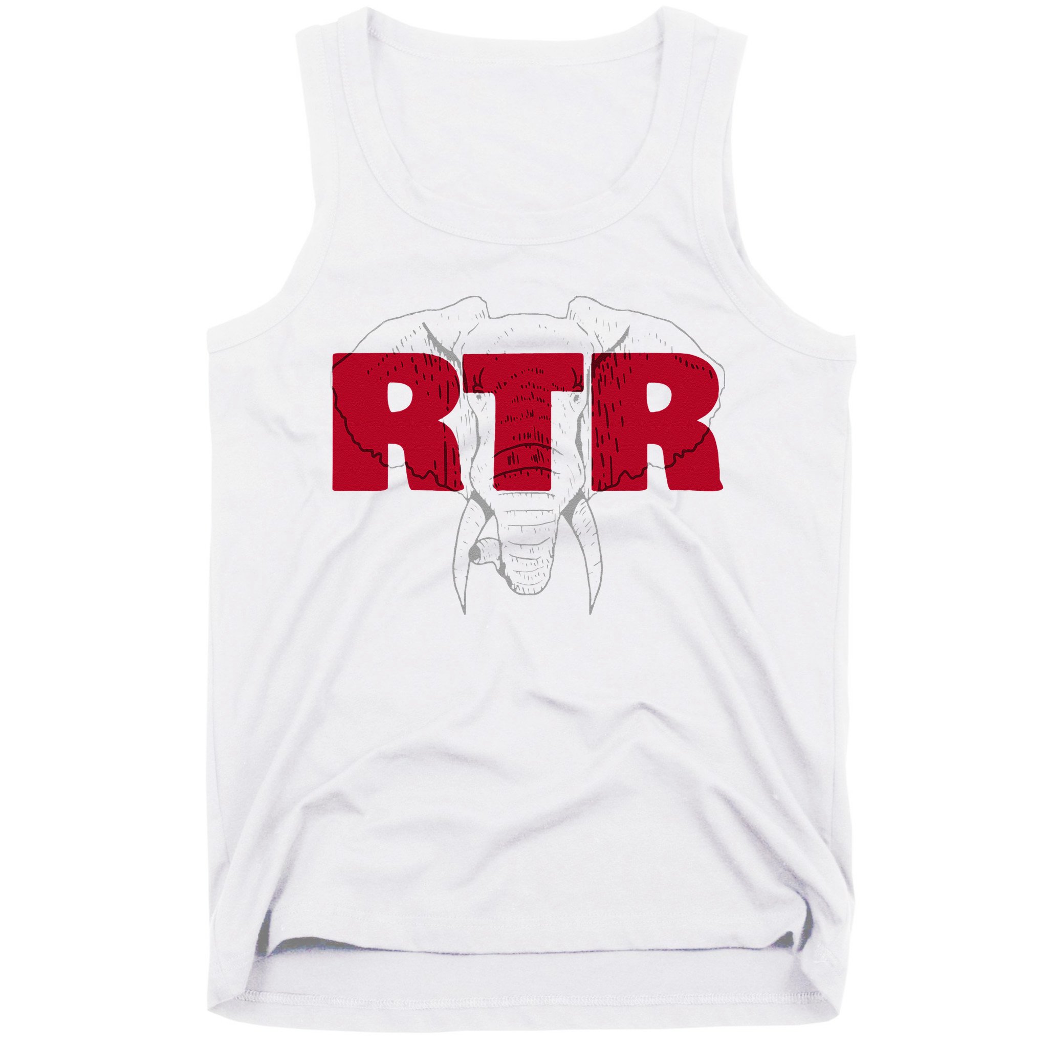 Alabama Football Athletics Elephant RTR Tailgate Tank Top