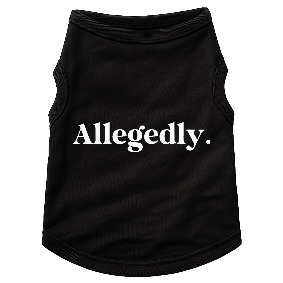 Allegedly Funny Attorney Doggie Tank