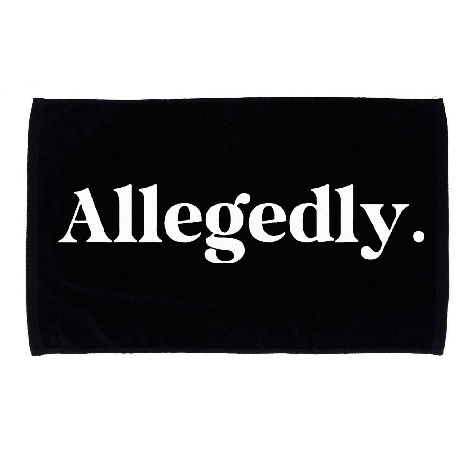 Allegedly Funny Attorney Microfiber Hand Towel