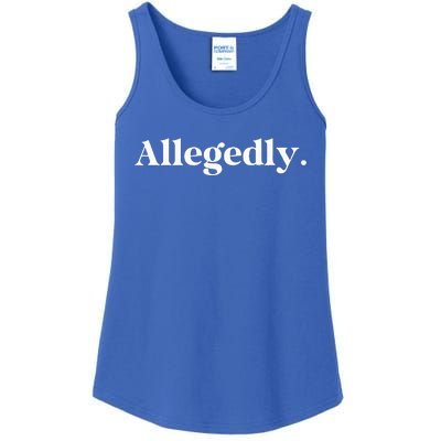 Allegedly Funny Attorney Ladies Essential Tank