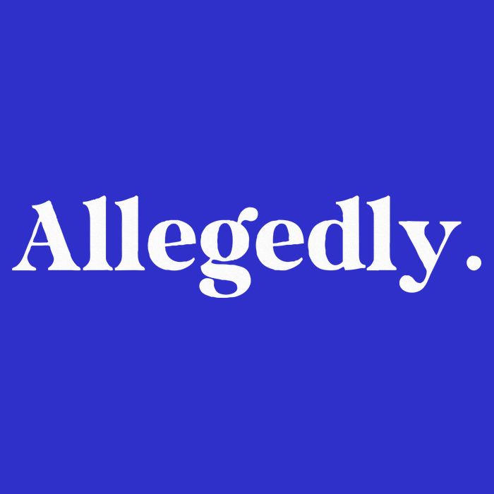 Allegedly Funny Attorney Short Acrylic Beanie