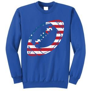 American Flag American Football Gift Sweatshirt