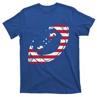 American Flag American Football Gift T-Shirt