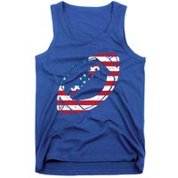 American Flag American Football Gift Tank Top