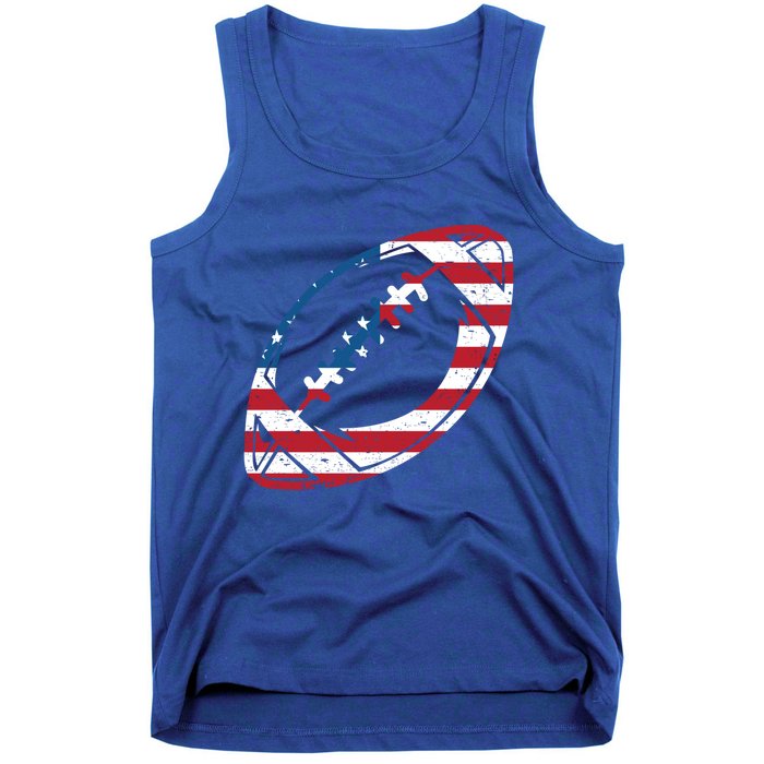 American Flag American Football Gift Tank Top