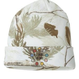 All Feelings Are Okay Tal Health Awareness Month Emotion Kati Licensed 12" Camo Beanie