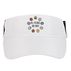 All Feelings Are Okay Tal Health Awareness Month Emotion Adult Drive Performance Visor