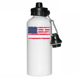 American Flag Archery Dad Father's Day Meaningful Gift Aluminum Water Bottle